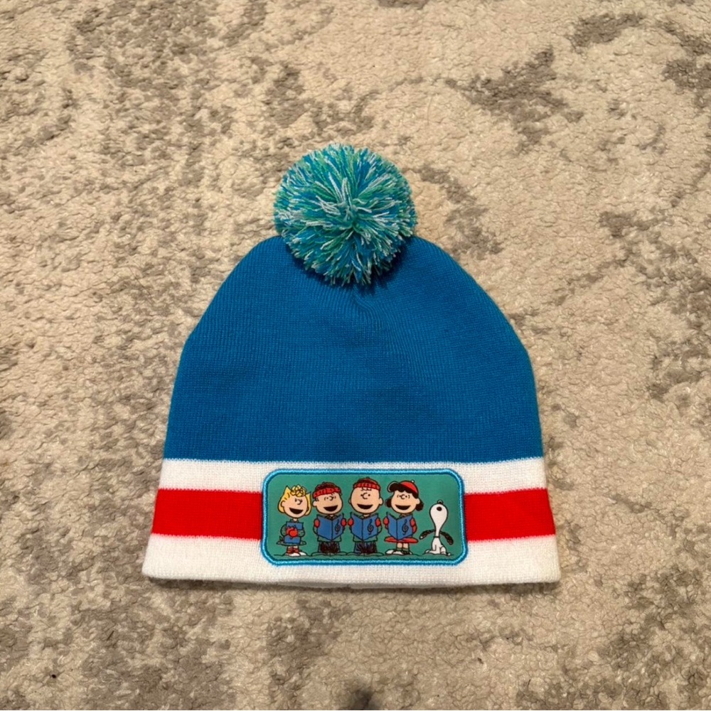 charlie brown beanie/winter hat